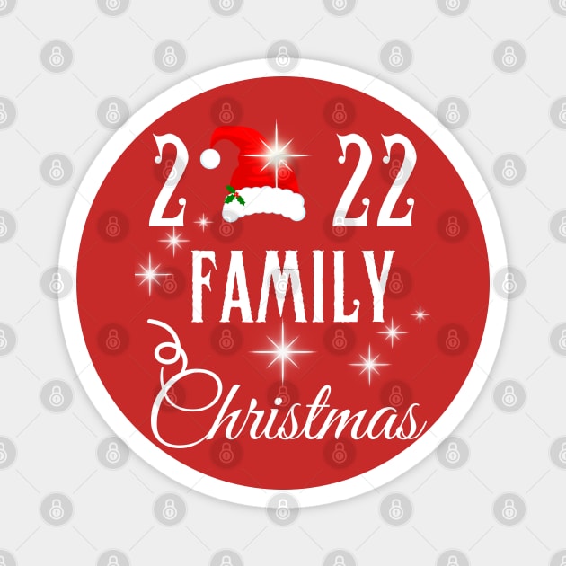 Family Christmas Magnet by HJDesign